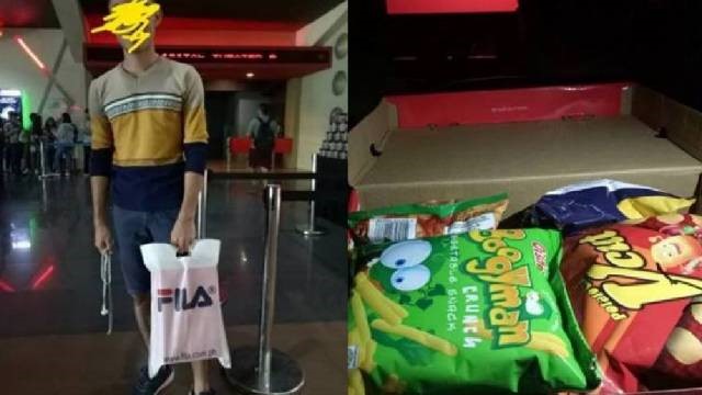 Ide Membawa Cemilan Ke Bioskop Pakai Kotak Sepatu